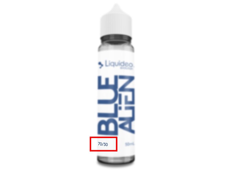 Comment trouver le taux de PG/VG de mon e-liquide ?