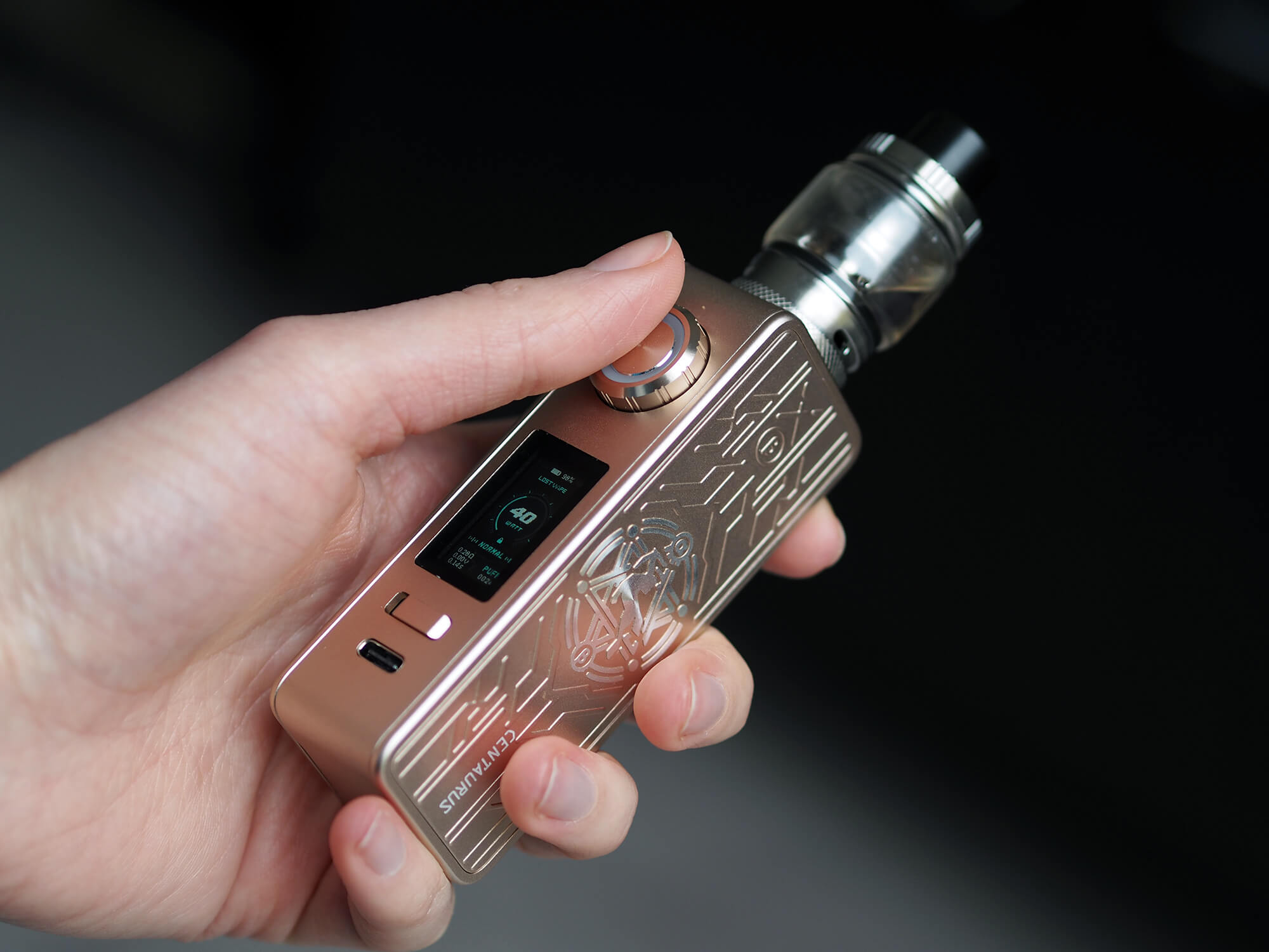 Test du kit Centaurus M100 de Lost Vape - Pour une vape élégante ! 3 Centaurus M100 Lost Vape